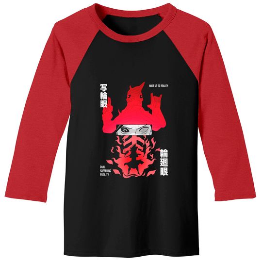 WAKE UP TO REALITY - Madara - Baseball Tees