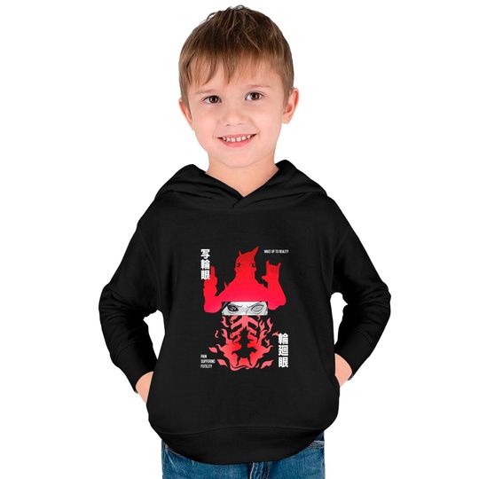 WAKE UP TO REALITY - Madara - Kids Pullover Hoodies