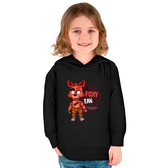 Five Night's at Freddy's Foxy Fan - Five Nights At Freddys - Kids Pullover Hoodies