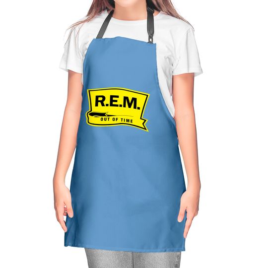 R.E.M. Out Of Time - Rem - Kitchen Aprons