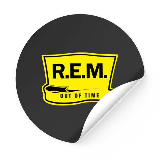 R.E.M. Out Of Time - Rem - Stickers