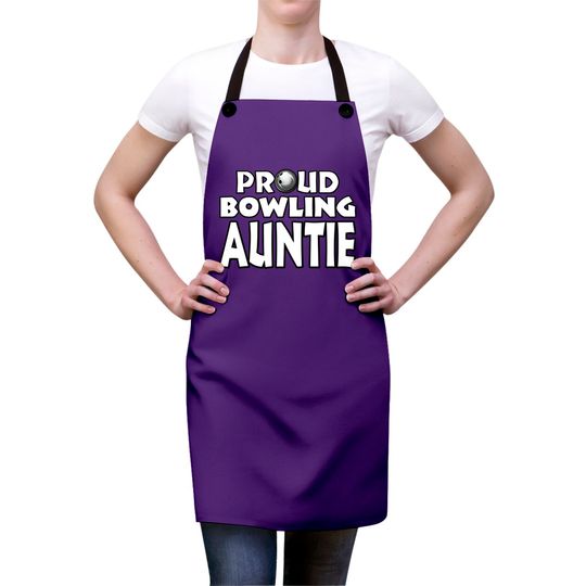 Bowling Aunt Gift for Women Girls - Bowling Aunt - Aprons