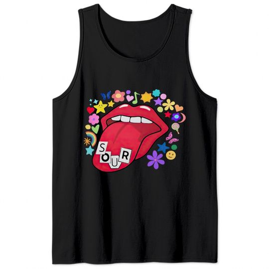 Olivia Rodrigo Sour Tour 2022 Tank Tops
