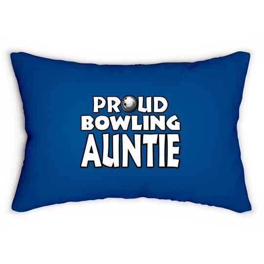 Discover Bowling Aunt Gift for Women Girls - Bowling Aunt - Lumbar Pillows