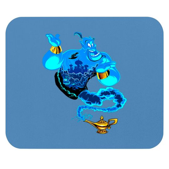 Disney Aladdin Genie Portrait Agrabah Fill Mouse Pads