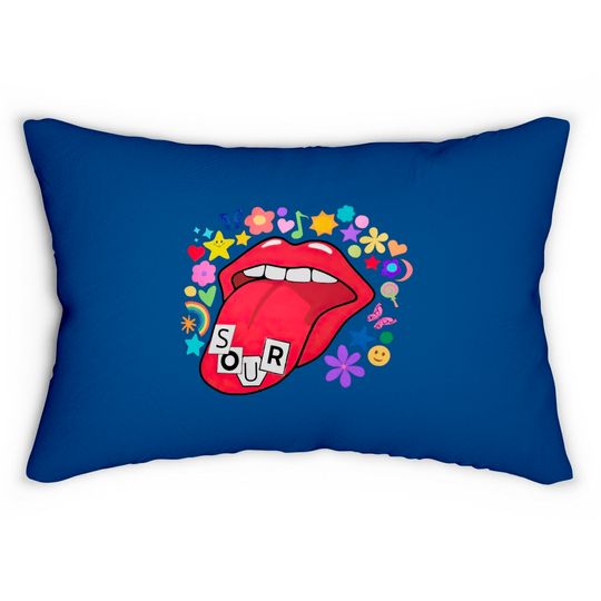 Olivia Rodrigo Sour Tour 2022 Lumbar Pillows