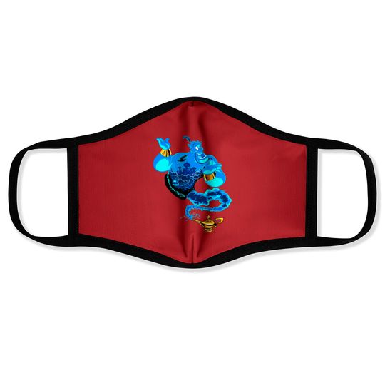 Disney Aladdin Genie Portrait Agrabah Fill Face Masks