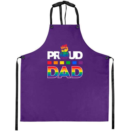 LGBT Proud Dad Aprons