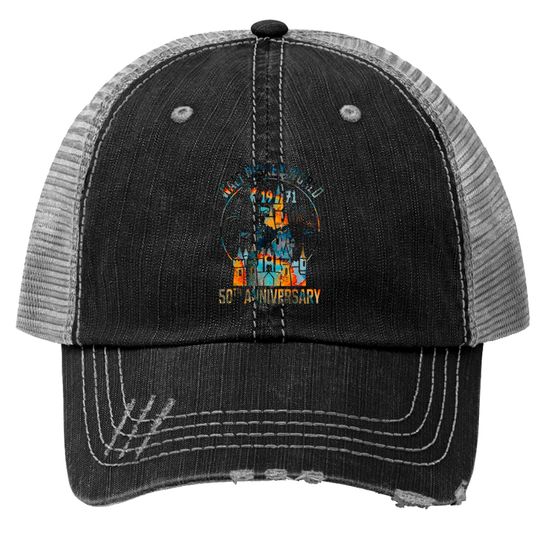 Disney 50th Anniversary WDW Trucker Hats