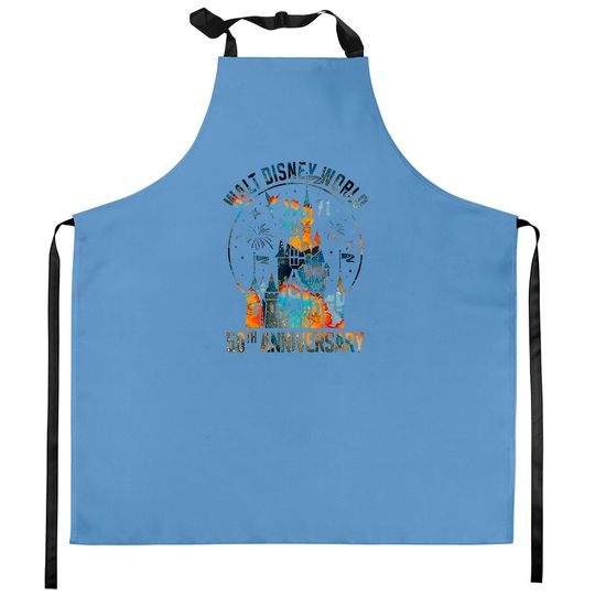 Discover Disney 50th Anniversary WDW Kitchen Aprons