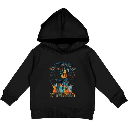 Discover Disney 50th Anniversary WDW Kids Pullover Hoodies