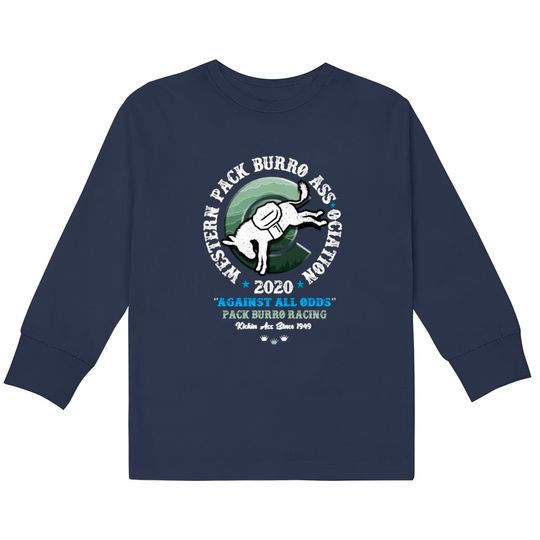 Discover Pack Burro Racing 2020 Colorado Sage  Kids Long Sleeve T-Shirts