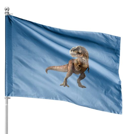 Discover jurassic world House Flags