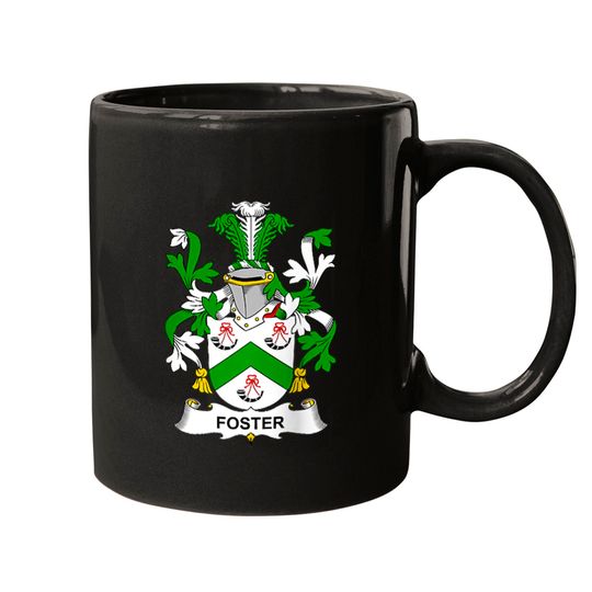 Foster Coat of Arms Family Crest Raglan Mugs