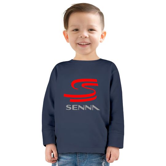 Aryton Senna  Kids Long Sleeve T-Shirts