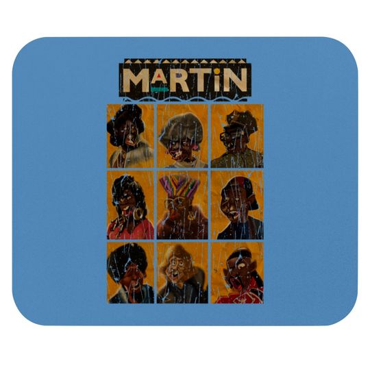 Discover Martin the actor RETRO - Black Tv Shows - Mouse Pads