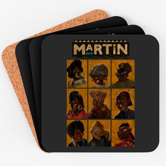 Discover Martin the actor RETRO - Black Tv Shows - Coasters