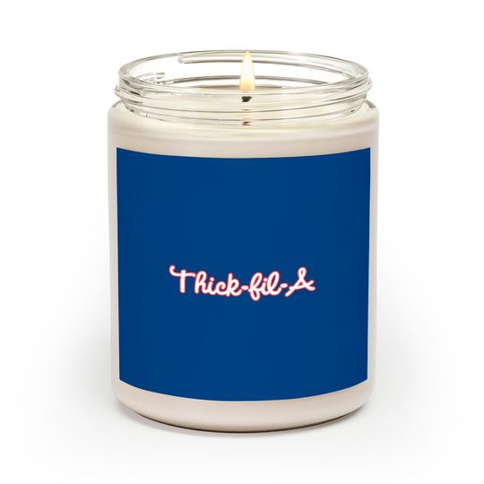 Thick Fil A, Stroke Color Scented Candles