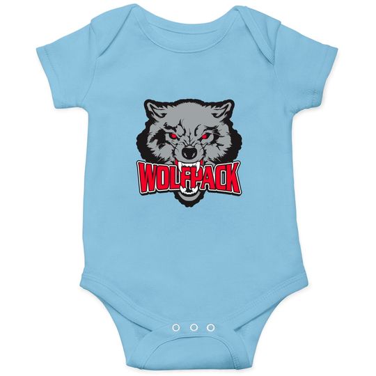 Discover Wolfpack Sports Logo Onesies