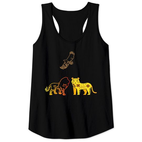 Discover Lions And Tigers Tank Tops