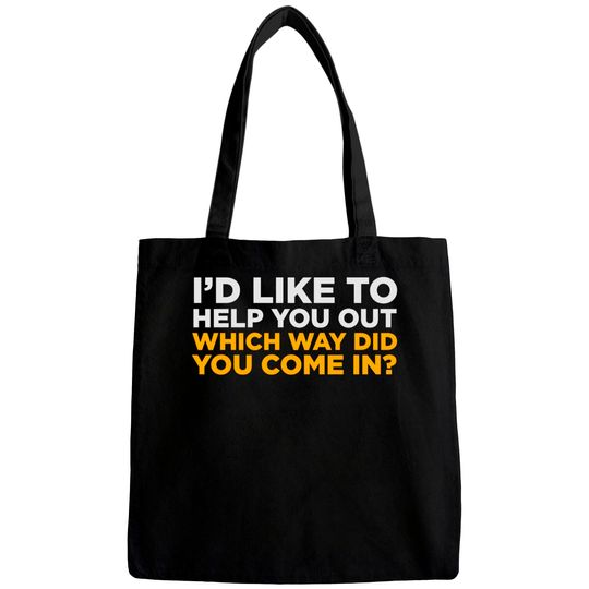 Discover I'd Like To Help You! Bags