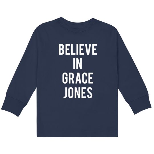 Grace Jones  Kids Long Sleeve T-Shirts T-shirt