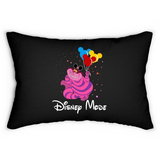 Disney Alice In Wonderland Cheshire Cat Disney Mode Unisex Lumbar Pillows Birthday Lumbar Pillow