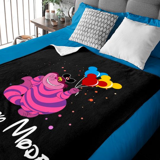 Disney Alice In Wonderland Cheshire Cat Disney Mode Unisex Baby Blankets Birthday Baby Blanket