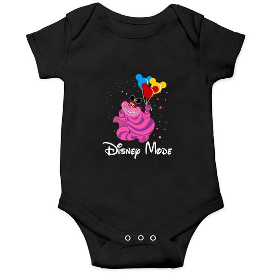 Disney Alice In Wonderland Cheshire Cat Disney Mode Unisex Onesies Birthday Onesie