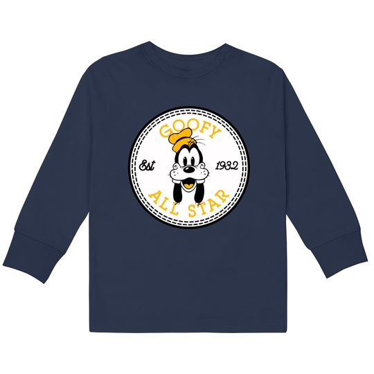 Discover Goofy All Star - Goofy -  Kids Long Sleeve T-Shirts