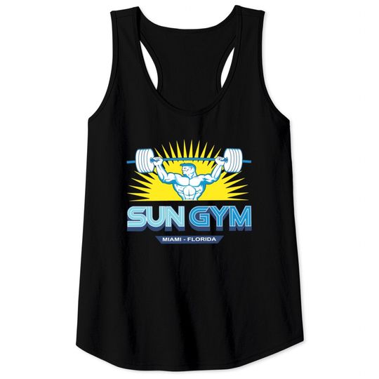 Discover sun gym shirt Tank Tops