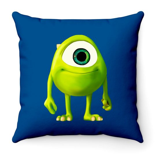 Baby Mike Wazowski - Mike Wazowski - Throw Pillows