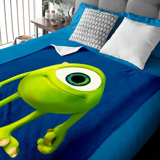 Baby Mike Wazowski - Mike Wazowski - Baby Blankets