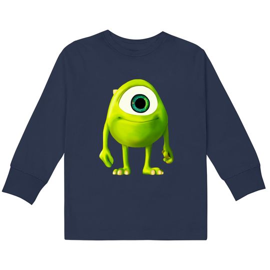 Baby Mike Wazowski - Mike Wazowski -  Kids Long Sleeve T-Shirts