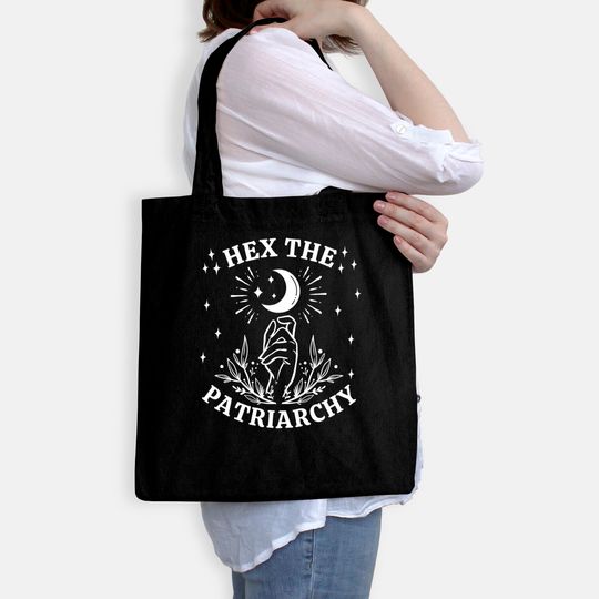 Feminist Witch, Hex The Patriarchy Bags