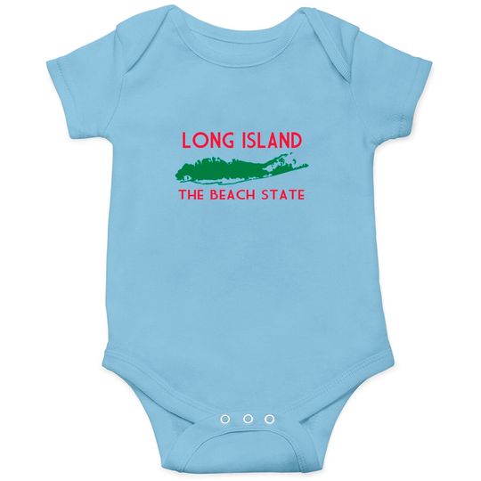 Discover Long Island The Beach State Onesies