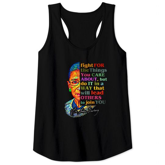 Ruth Bader Ginsburg Tank Tops
