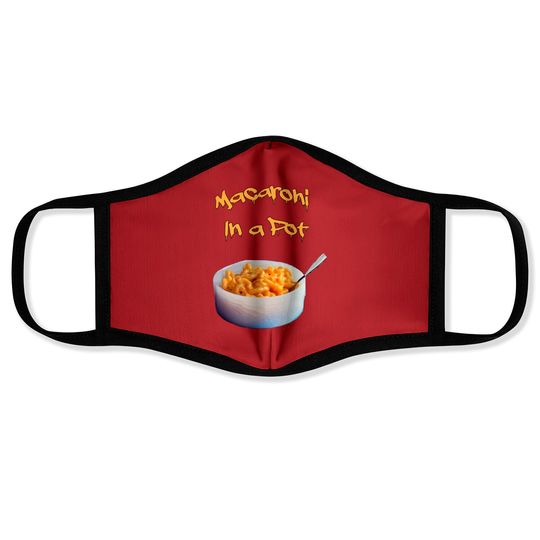 Macaroni In A Pot Wet And Gushy Face Masks