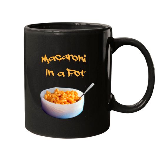 Macaroni In A Pot Wet And Gushy Mugs