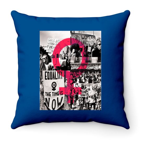 Discover Women’s Rights - Womens Rights - Throw Pillows