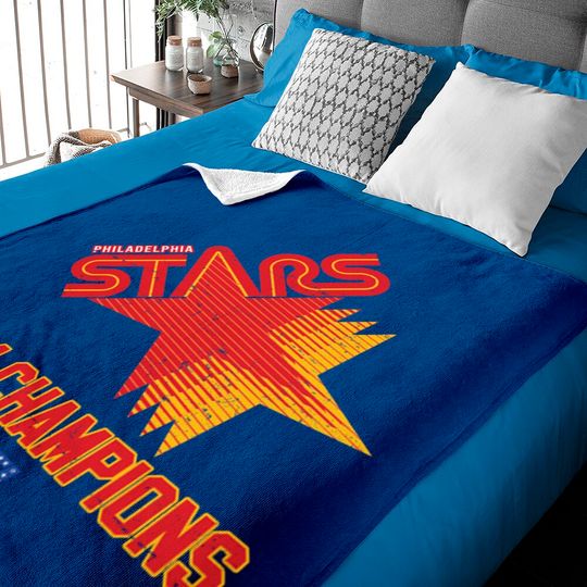 Distressed Philadelphia Stars 1984 Champions - Philadelphia Stars - Baby Blankets