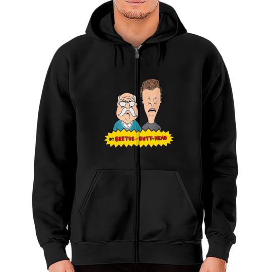 Discover Beetus And Butt Head Classic Zip Hoodies