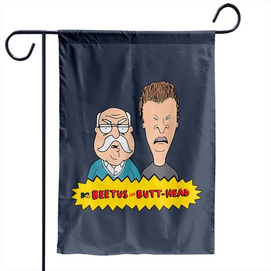 Beetus And Butt Head Classic Garden Flags