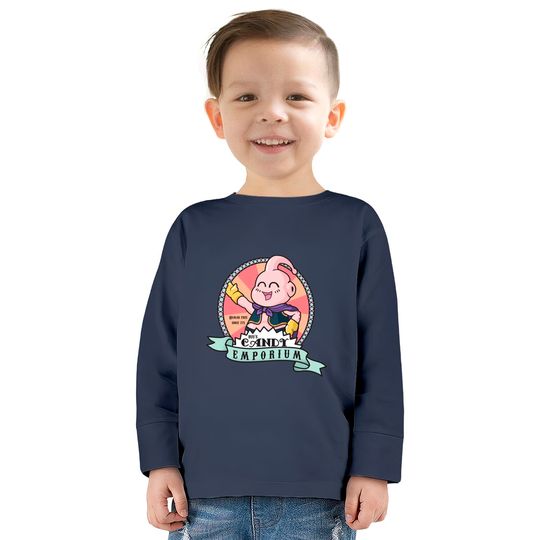 Buu's Candy Emporium - Dragon Ball -  Kids Long Sleeve T-Shirts