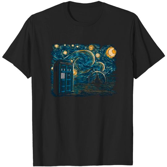 Starry Gallifrey - Doctor Who - T-Shirt