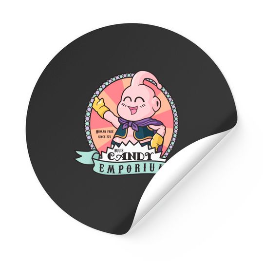 Buu's Candy Emporium - Dragon Ball - Stickers