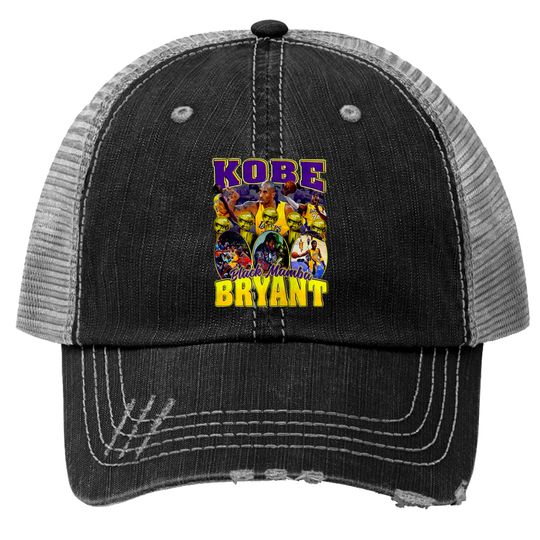 Discover Bryant Trucker Hats, Kobe Trucker Hat, Bryant 90's Inspired Trucker Hat
