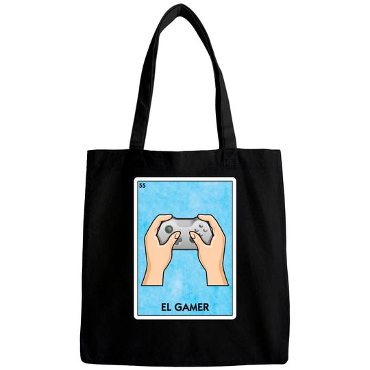 Discover El Gamer Mexican Loteria Bingo - Funny Video Game Player Playing - El Gamer - Bags