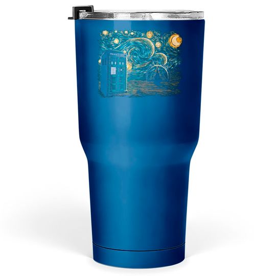 Starry Gallifrey - Doctor Who - Tumblers 30 oz