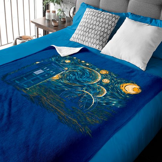 Starry Gallifrey - Doctor Who - Baby Blankets